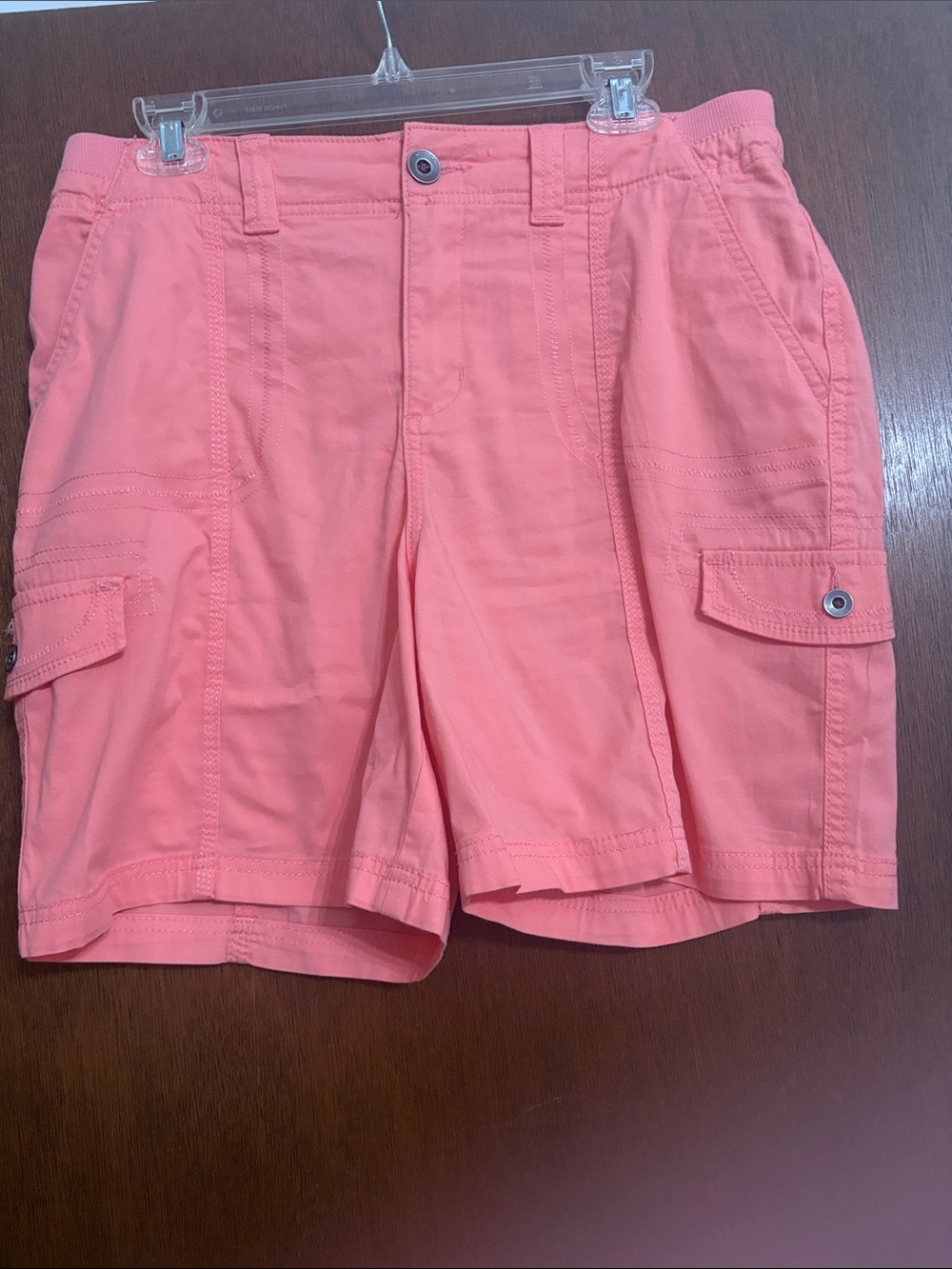 Style & Co. Coral Pink Cargo Shorts